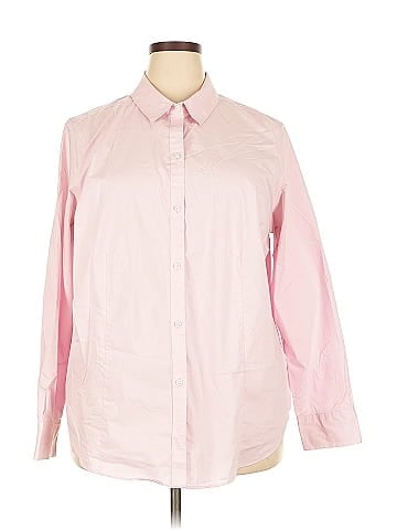 Liz Claiborne Career Long Sleeve Button-Down Shirt (view 1)
