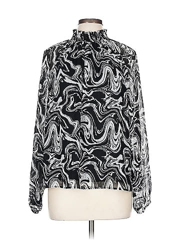 Scoop Long Sleeve Blouse (view 1)