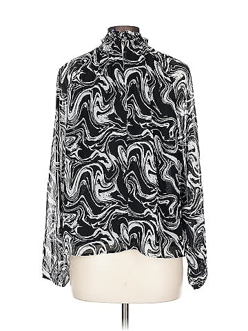 Scoop Long Sleeve Blouse (view 2)