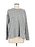 Lucky Brand Silver Pullover Sweater Size M - photo 1