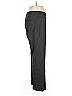 Etcetera Stripes Gray Black Wool Pants Size 10 - photo 4