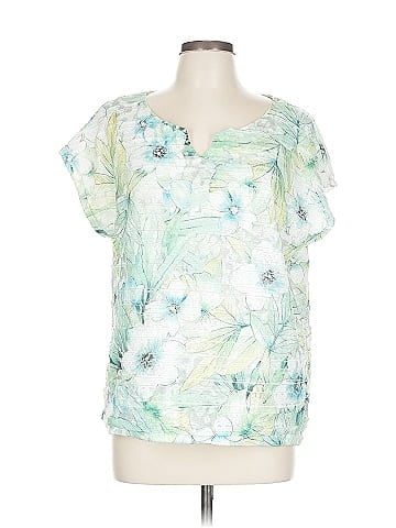 Alfred Dunner Short Sleeve Blouse (view 1)