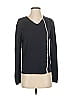 Cotélac 100% Merino Black Blue Wool Cardigan Size Sm (1) - photo 1