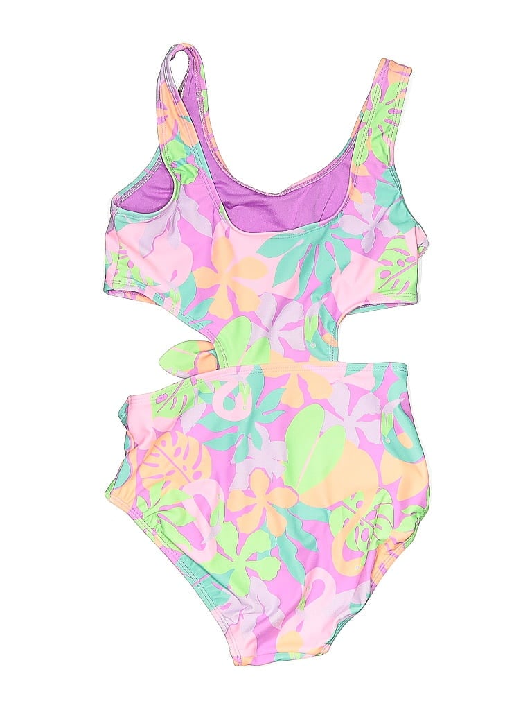 Pre-owned Old Navy Kids' One Piece Swimsuit In Purple