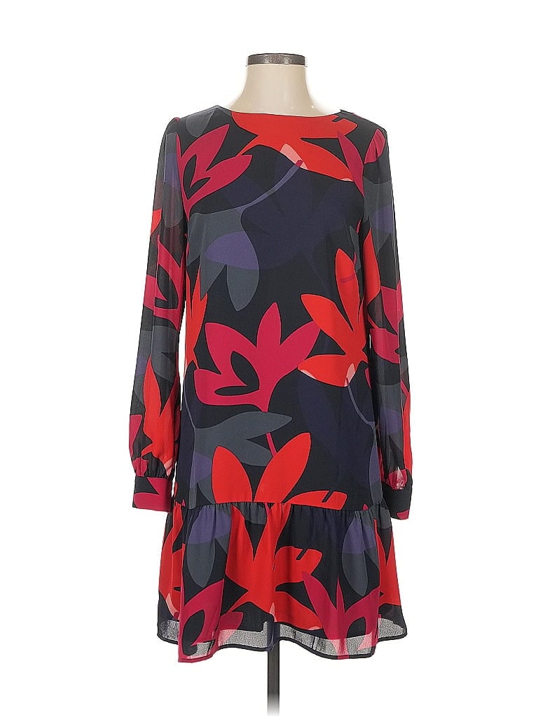 Pre-owned Ann Taylor Loft Casual Dress In Red