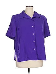 Roaman's Short Sleeve Blouse