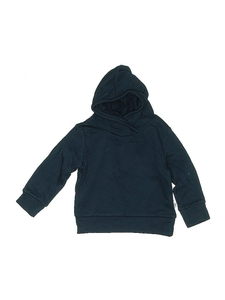 Pre-owned Honest Baby Clothing Babies' Pullover Hoodie In Blue