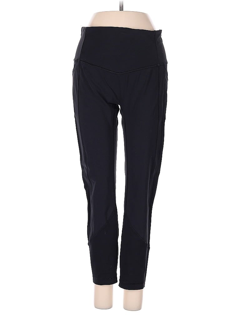 Pre-owned Lululemon Athletica Active Pants In Black