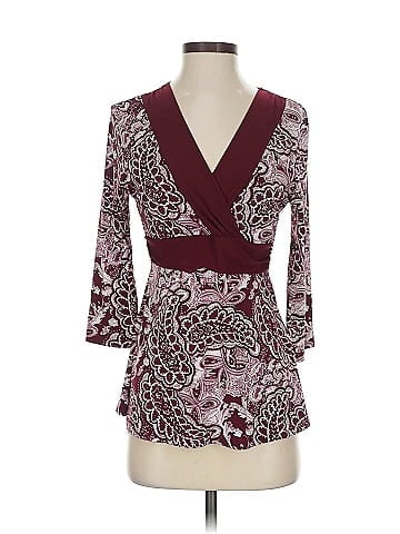 B. Moss 3/4 Sleeve Blouse (view 1)