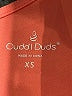 Cuddl Duds Solid Orange Casual Dress Size XS - photo 7