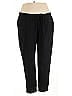 CHARLES RIVER APPAREL Solid Black Casual Pants Size 3X - photo 1