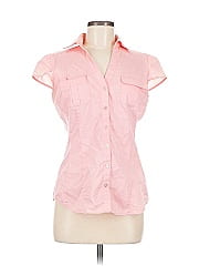 New York & Company Sleeveless Button Down Shirt