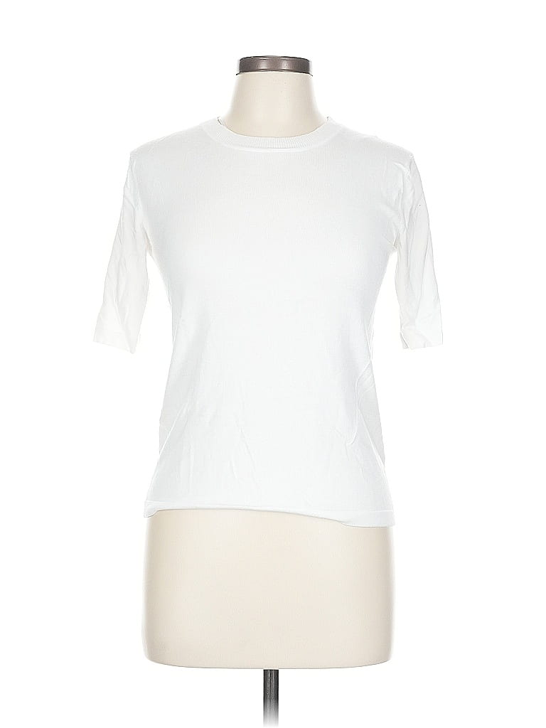 Pre-owned Assorted Brands Short Sleeve T-shirt In White
