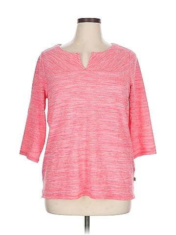 T by Talbots 3/4 Sleeve Top (view 1)