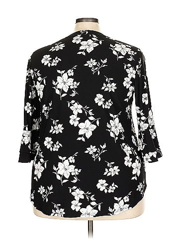 Kasper 3/4 Sleeve Blouse (view 2)
