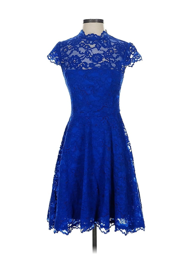 Pre-owned Forever New Cocktail Dress In Blue