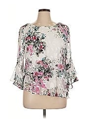 Alex Evenings 3/4 Sleeve Blouse