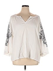 Purejill 3/4 Sleeve Blouse