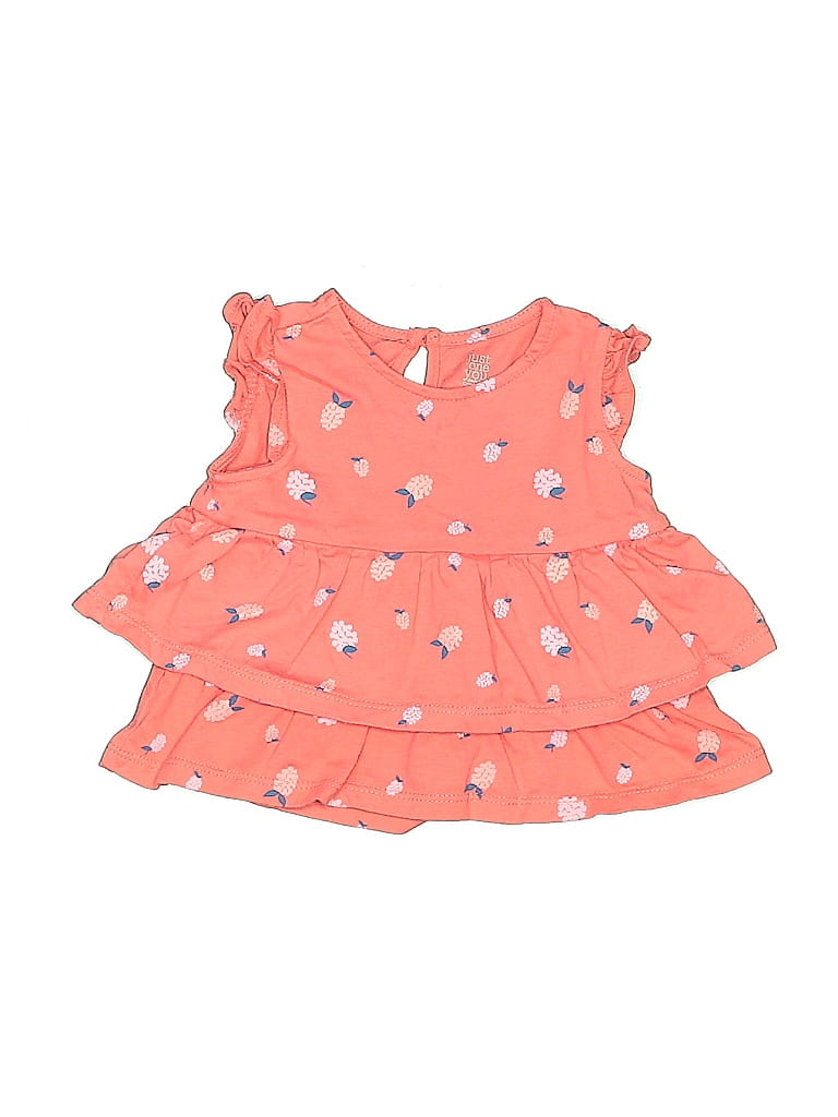 Pre-owned Just One You Made By Carter's Babies' Dress In Orange