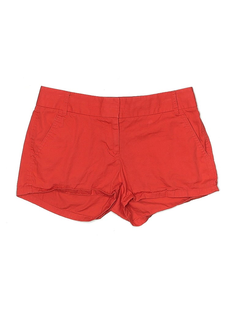 Pre-owned J.crew Factory Store Shorts In Red