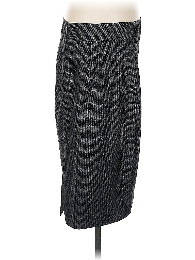 Pre-owned Ann Taylor Factory Formal Skirt In Gray