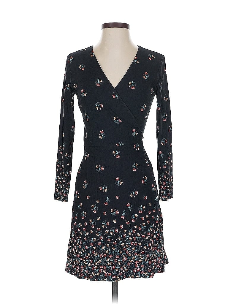 Pre-owned Ann Taylor Loft Casual Dress In Black