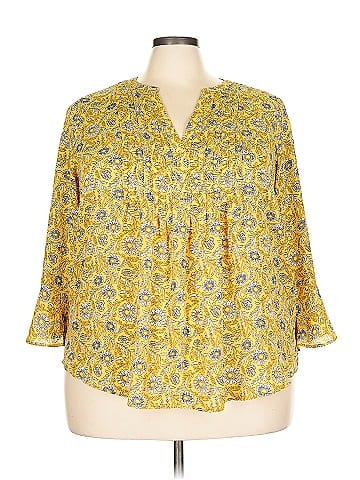 Style&Co 3/4 Sleeve Blouse (view 1)