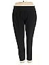 Susan Graver Solid Black Active Pants Size 2X - photo 1