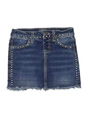 Justice Denim Skirt (view 1)
