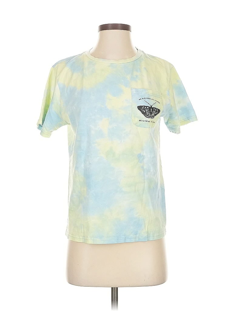 Pre-owned Assorted Brands Short Sleeve T-shirt In Yellow