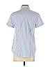 J.Crew Stripes Blue Short Sleeve Button-Down Shirt Size 2 - photo 2