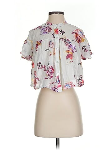 Free People Short Sleeve Blouse (view 1)