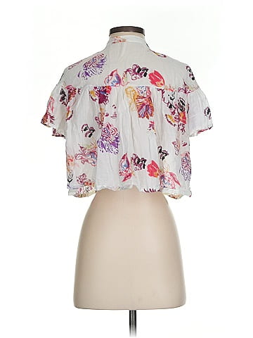 Free People Short Sleeve Blouse (view 2)