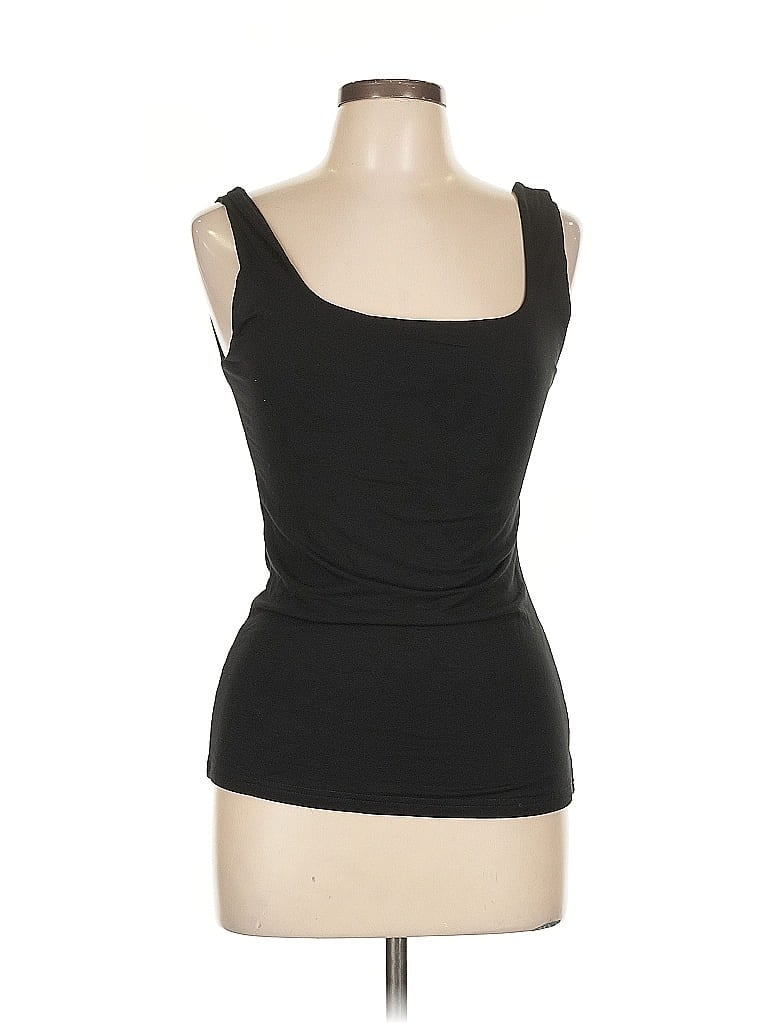 Pre-owned Assorted Brands Tank Top Black Strapless Neckline Tops
