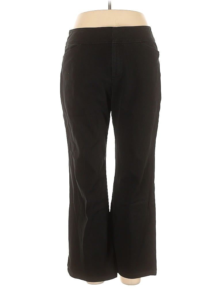 Pre-owned Dana Buchman Casual Pants In Black