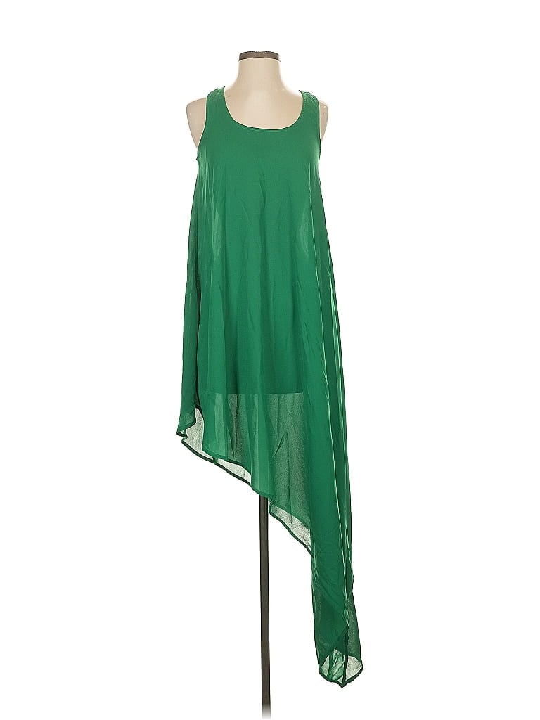 Pre-owned Akira Chicago Black Label Casual Dress In Green