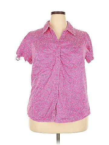 Lane Bryant Outlet Short Sleeve Blouse (view 1)