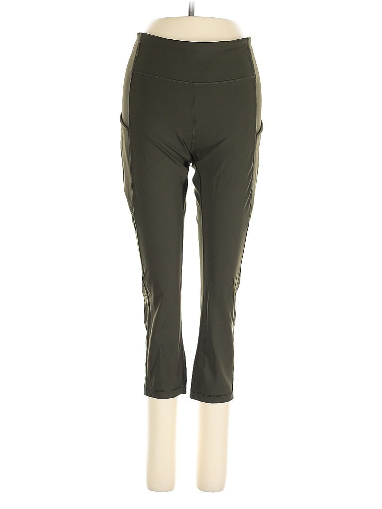 Pre-owned Lululemon Lab Active Pants In Green