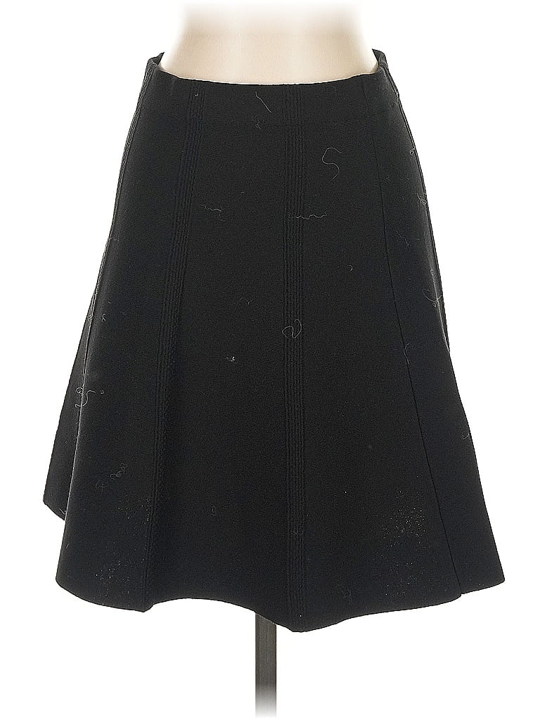 Pre-owned Zara Basic Formal Skirt In Black