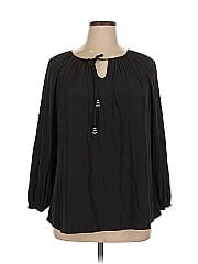 Susan Graver Long Sleeve Blouse