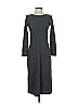 J.Crew Solid Gray Casual Dress Size 00 - photo 1