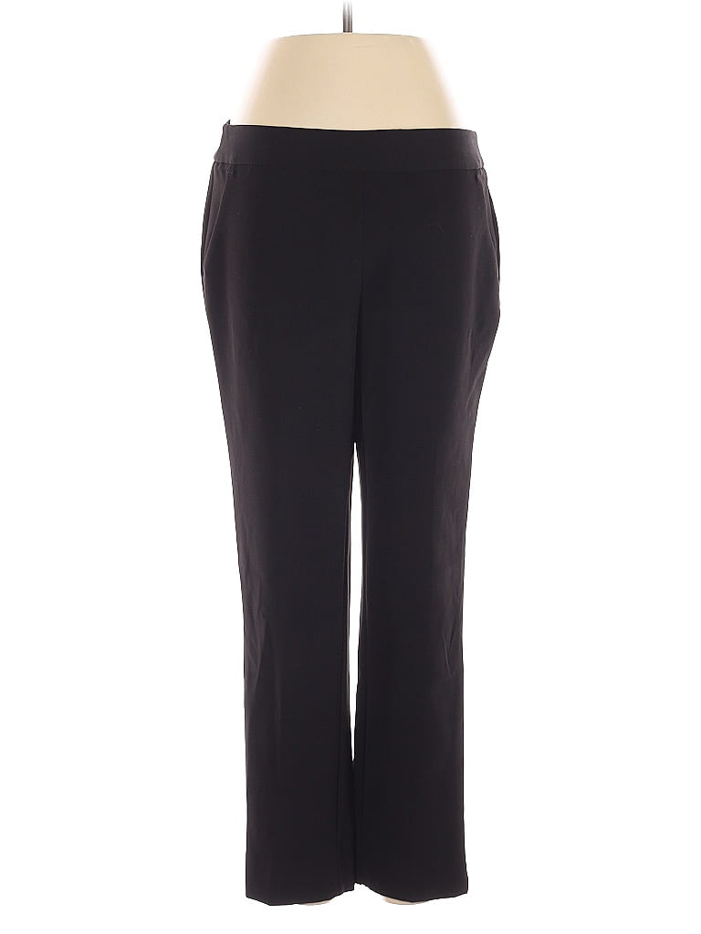 Pre-owned Roz & Ali Dress Pants In Black