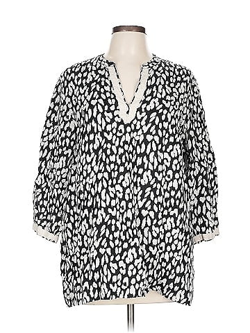 Jones New York Sport 3/4 Sleeve Blouse (view 1)