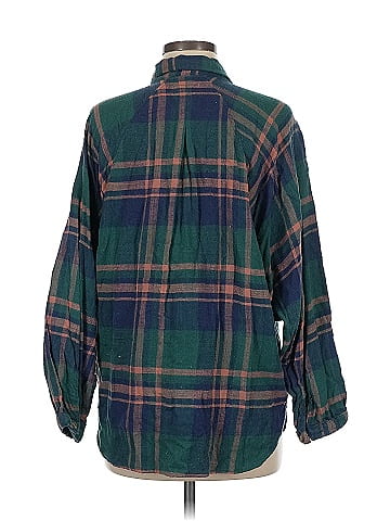 American Eagle Outfitters Long Sleeve Button-Down Shirt (view 2)