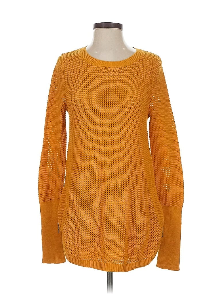 Pre-owned Akini Pullover Sweater In Yellow