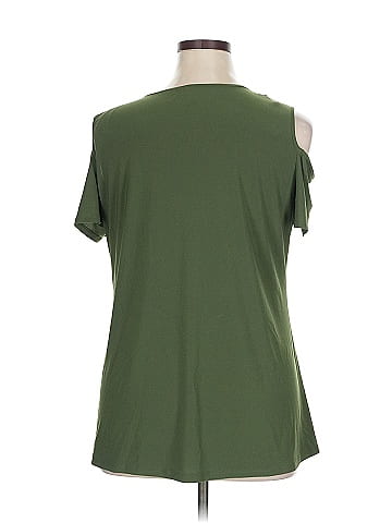 NY Collection Short Sleeve Top (view 2)