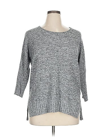 August Silk Pullover Sweater (view 1)