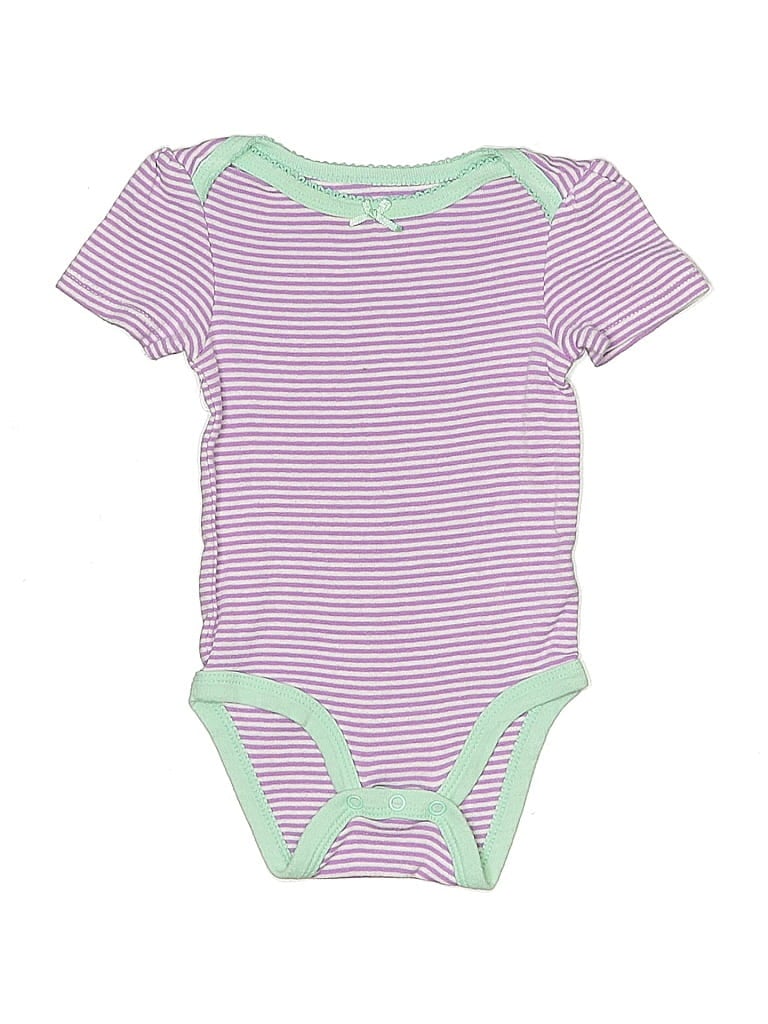 Pre-owned Circo Babies' Short Sleeve Onesie In Purple