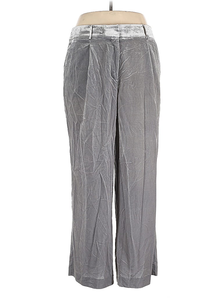 Pre-owned Ann Taylor Loft Casual Pants In Gray