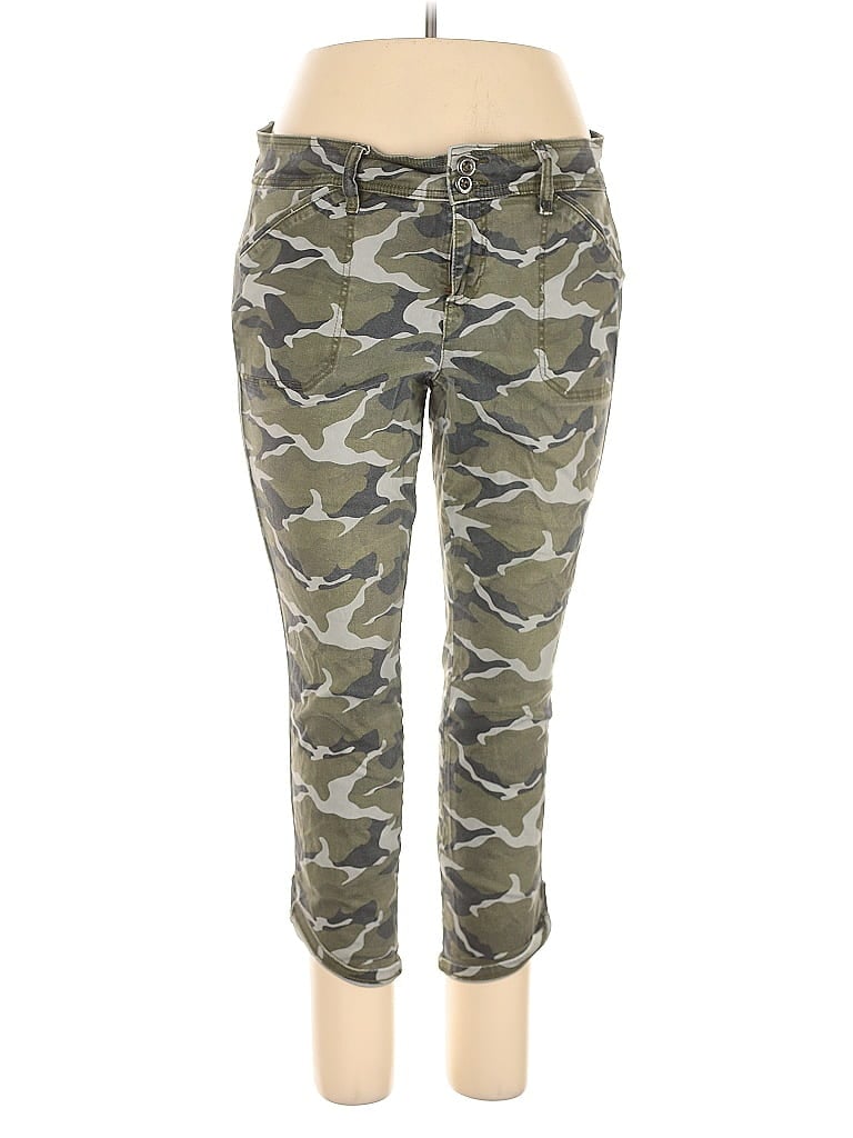 Pre-owned Torrid Casual Pants In Green